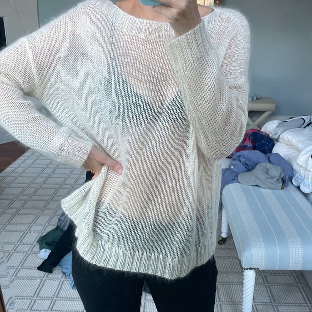 Eileen Fischer Sheer sweater